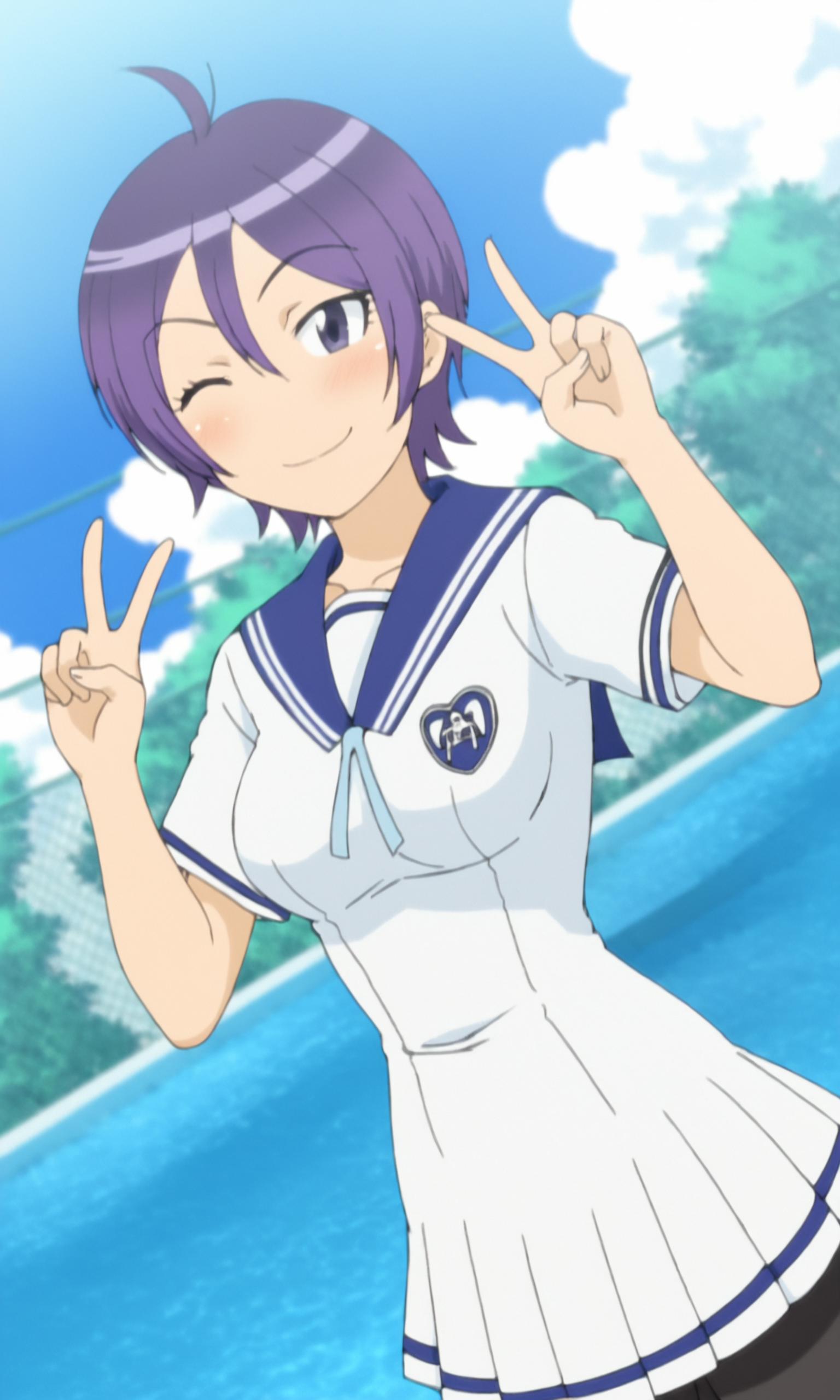 Momoko Orizuka (Kenkou Zenrakei Suieibu Umishou) Pony/Illustrious